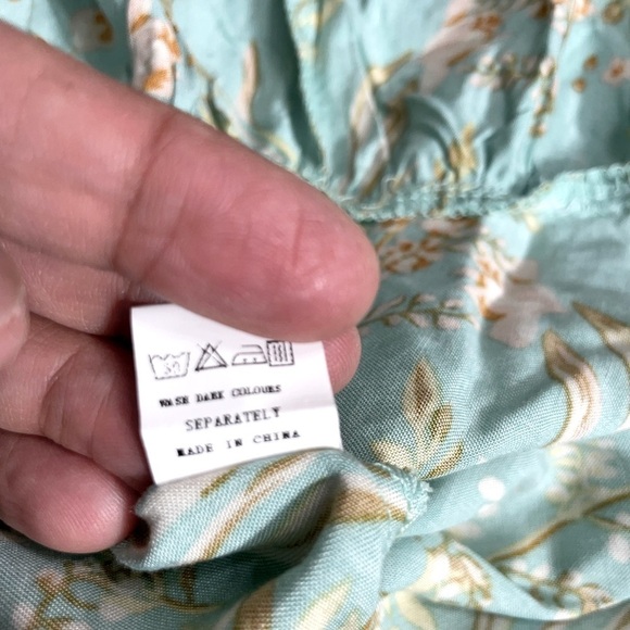 Zesica 100% Rayon Summer Wrap Dress Size small - Picture 7 of 10